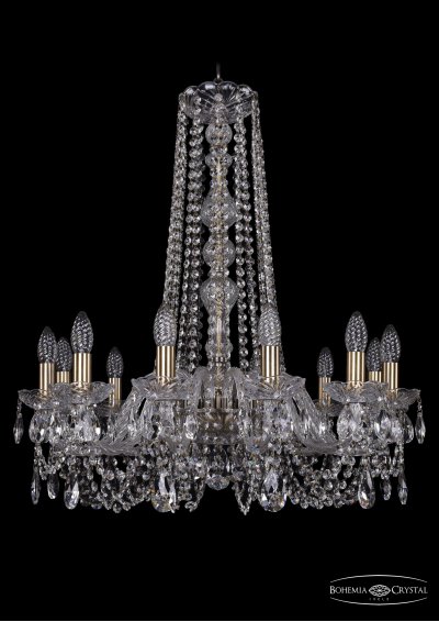 Люстра хрустальная Bohemia Ivele 1402/12/240/h-75/Pa