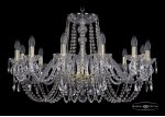 Люстра хрустальная Bohemia Ivele 1402/12/300/G