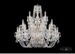 Люстра хрустальная Bohemia Ivele 1402/16+8+4/300/3d/G