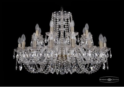 Люстра хрустальная Bohemia Ivele 1402/16+8/300/Pa Люстра хрустальная Bohemia Ivele 1402/16+8/300/Pa