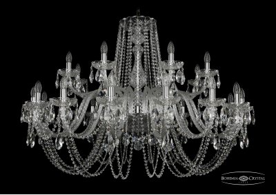 Люстра хрустальная Bohemia Ivele 1402/16+8/460/Ni Люстра хрустальная Bohemia Ivele 1402/16+8/460/Ni