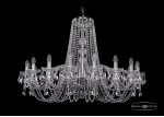 Люстра хрустальная Bohemia Ivele 1402/18/400/Ni