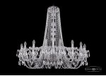 Люстра хрустальная Bohemia Ivele 1402/18/400/h-105/Ni
