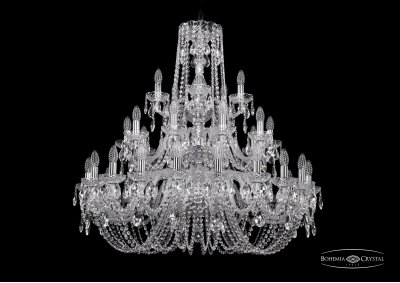 Люстра хрустальная Bohemia Ivele 1402/20+10+5/360/3d/Ni Люстра хрустальная Bohemia Ivele 1402/20+10+5/360/3d/Ni