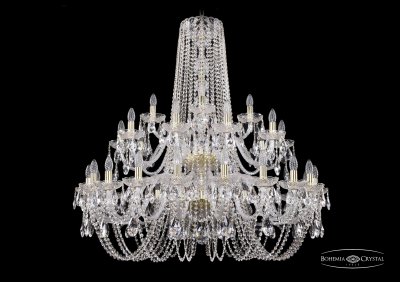 Люстра хрустальная Bohemia Ivele 1402/20+10+5/400/2d/G Люстра хрустальная Bohemia Ivele 1402/20+10+5/400/2d/G