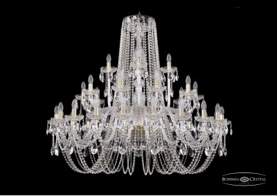 Люстра хрустальная Bohemia Ivele 1402/20+10+5/460/G Люстра хрустальная Bohemia Ivele 1402/20+10+5/460/G