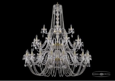 Люстра хрустальная Bohemia Ivele 1402/20+10+5/530/3d/G Люстра хрустальная Bohemia Ivele 1402/20+10+5/530/3d/G