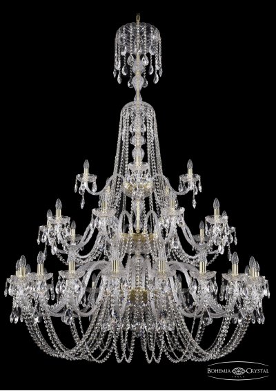 Люстра хрустальная Bohemia Ivele 1402/20+10+5/530/XL-206/3d/G Люстра хрустальная Bohemia Ivele 1402/20+10+5/530/XL-206/3d/G