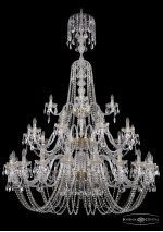 Люстра хрустальная Bohemia Ivele 1402/20+10+5/530/XL-206/3d/G
