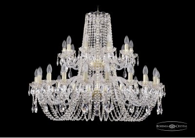 Люстра хрустальная Bohemia Ivele 1402/20+10/360/2d/G Люстра хрустальная Bohemia Ivele 1402/20+10/360/2d/G