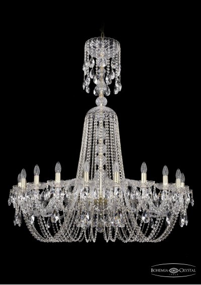 Люстра хрустальная Bohemia Ivele 1402/20/400/XL-140/G Люстра хрустальная Bohemia Ivele 1402/20/400/XL-140/G