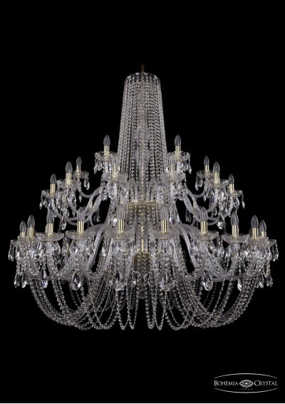 Люстра хрустальная Bohemia Ivele 1402/24+12+6/530/2d/G Люстра хрустальная Bohemia Ivele 1402/24+12+6/530/2d/G