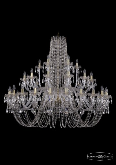Люстра хрустальная Bohemia Ivele 1402/24+12+6/530/G Люстра хрустальная Bohemia Ivele 1402/24+12+6/530/G