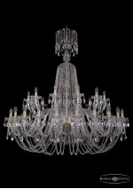 Люстра хрустальная Bohemia Ivele 1402/24+12/530/XL-154/G