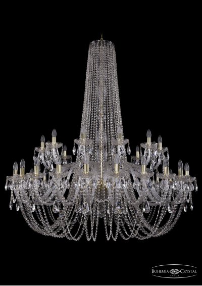 Люстра хрустальная Bohemia Ivele 1402/24+12/530/h-160/G Люстра хрустальная Bohemia Ivele 1402/24+12/530/h-160/G