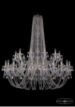 Люстра хрустальная Bohemia Ivele 1402/24+12/530/h-160/G