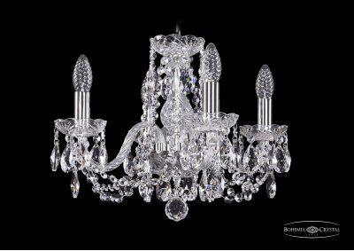 Люстра хрустальная Bohemia Ivele 1402/4/141/Ni Люстра хрустальная Bohemia Ivele 1402/4/141/Ni