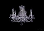 Люстра хрустальная Bohemia Ivele 1402/5/141/Ni/Balls