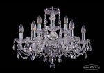 Люстра хрустальная Bohemia Ivele 1402/6+3/195/Ni