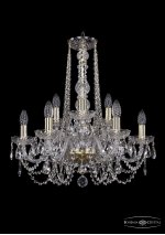 Люстра хрустальная Bohemia Ivele 1402/6+3/195/h-58/G