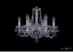 Люстра хрустальная Bohemia Ivele 1402/6/160/Ni/Balls