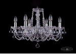 Люстра хрустальная Bohemia Ivele 1402/6/195/Ni/Balls