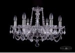 Люстра хрустальная Bohemia Ivele 1402/6/195/Ni/Leafs