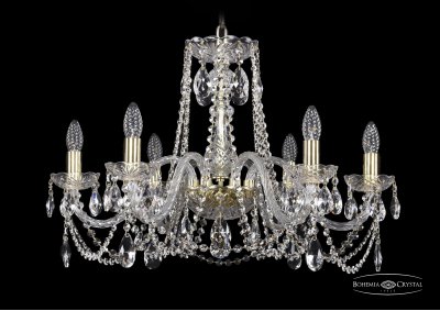 Люстра хрустальная Bohemia Ivele 1402/6/240/G Люстра хрустальная Bohemia Ivele 1402/6/240/G