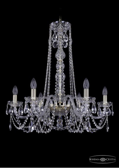 Люстра хрустальная Bohemia Ivele 1402/6/240/h-73/G Люстра хрустальная Bohemia Ivele 1402/6/240/h-73/G