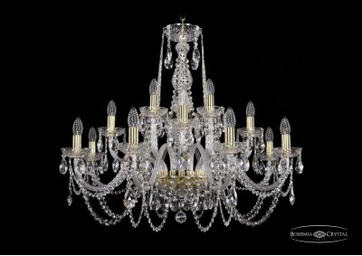Люстра хрустальная Bohemia Ivele 1402/8+4+4/300/G