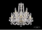 Люстра хрустальная Bohemia Ivele 1402/8+4/160/2d/G