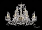 Люстра хрустальная Bohemia Ivele 1402/8+4/240/G
