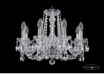 Люстра хрустальная Bohemia Ivele 1402/8/160/Ni