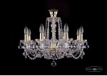 Люстра хрустальная Bohemia Ivele 1402/8/195/G/Balls/Tube