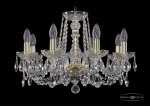 Люстра хрустальная Bohemia Ivele 1402/8/195/G
