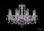 Люстра хрустальная Bohemia Ivele 1402/8/195/Ni