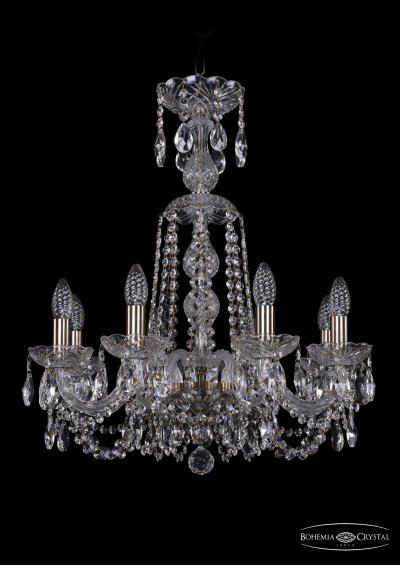 Люстра хрустальная Bohemia Ivele 1402/8/195/XL-65/Pa Люстра хрустальная Bohemia Ivele 1402/8/195/XL-65/Pa