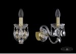 Светильник настенный бра Bohemia Ivele 1402B/1/141/G