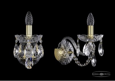 Светильник настенный бра Bohemia Ivele 1402B/1/160/XL/G Светильник настенный бра Bohemia Ivele 1402B/1/160/XL/G