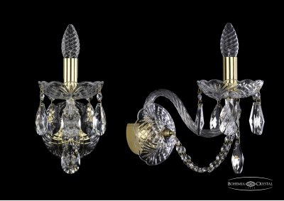 Светильник настенный бра Bohemia Ivele 1402B/1/195/XL/G Светильник настенный бра Bohemia Ivele 1402B/1/195/XL/G
