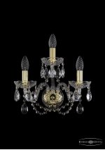 Светильник настенный бра Bohemia Ivele 1402B/2+1/141/G