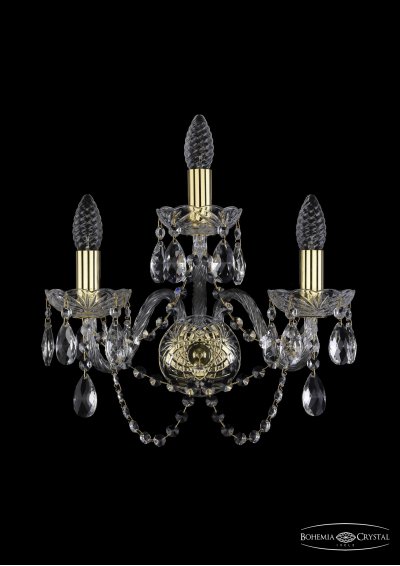 Светильник настенный бра Bohemia Ivele 1402B/2+1/160/G Светильник настенный бра Bohemia Ivele 1402B/2+1/160/G