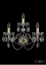 Светильник настенный бра Bohemia Ivele 1402B/2+1/195/XL/G