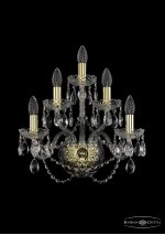 Светильник настенный бра Bohemia Ivele 1402B/2+2+1/160/G