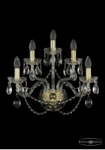 Светильник настенный бра Bohemia Ivele 1402B/2+2+1/195/XL/G