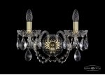 Светильник настенный бра Bohemia Ivele 1402B/2/160/XL/G