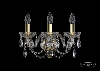 Светильник настенный бра Bohemia Ivele 1402B/3/141/G Светильник настенный бра Bohemia Ivele 1402B/3/141/G