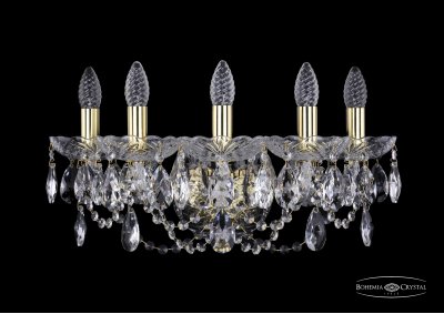 Светильник настенный бра Bohemia Ivele 1402B/5/160/XL/G