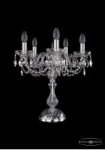 Настольная лампа Bohemia Ivele 1402L/5/141-47/Ni