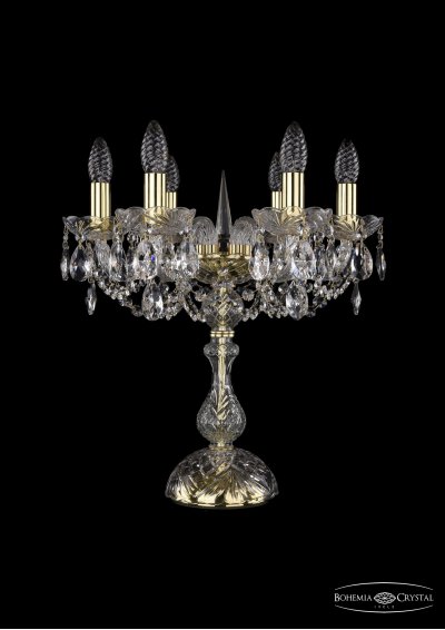 Настольная лампа Bohemia Ivele 1402L/6/141-47/G Настольная лампа Bohemia Ivele 1402L/6/141-47/G